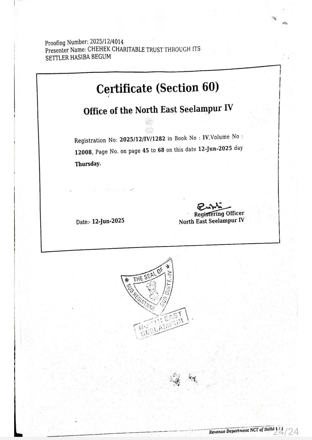 Registration Document