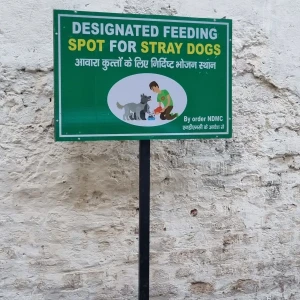 Dog Feeding Point, Prithiviraj Market, khan market