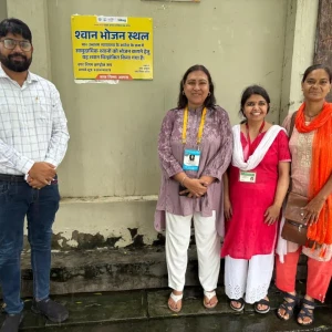 Dogs Feeding Point, Lajpat Kunj