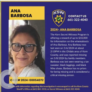 Missing: Ana Barbosa-45 year old Female from Bakersfield, California, USA-2