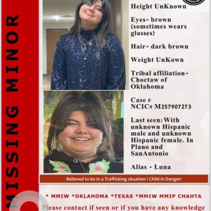 Missing: Destiny Stover-15 year old Female from Lawton , Oklahoma, USA-2