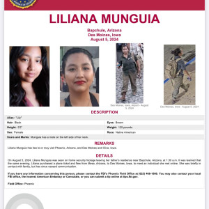 Missing: Liliana Munguia-17 year old Female from Des Moines, Iowa, USA-2