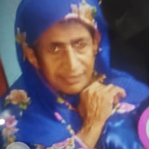 Missing: Ms Hasena-50 year old Female from Tughlaq line, layari, Karachi, Pakistan