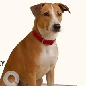 A White-Brown Mix Indie Dog Missing from Royapuram, Chennai