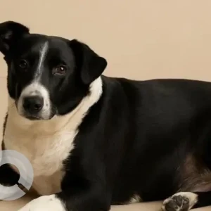 A Black and White Indie Dog Missing from Aravali Apartments, Alaknanda, Kalkaji